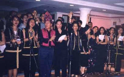 Choir by Committees during the Kaamatan 1999